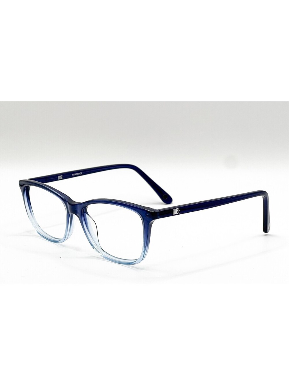 Muse 39-P9426 Blue Clear Cat Eye Authentic Eyeglass Frames 52-15-140